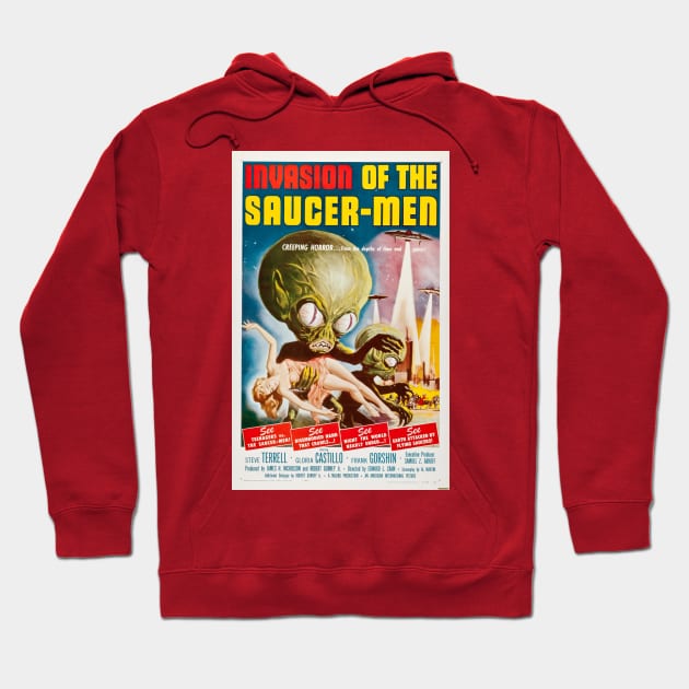 Invasion of the Saucer-Men Hoodie by tuditees